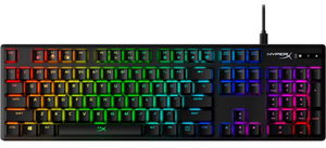 HyperX Alloy Origins RGB Wired HX Aqua Mechanical Gaming Keyboard - Black