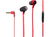 HyperX Cloud 3.5mm In-Ear Wired Stereo Gaming Earbuds with Mic - Red-Black