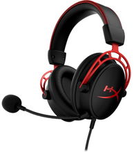 view HyperX Cloud Alpha Wired 3.5mm Overhead Stereo Gaming Headset - Black-Red