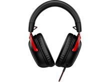 view HyperX Cloud III USB Over Ear Wired Stereo Gaming Headset With Noise Cancelling - Black/Red