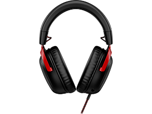 HyperX Cloud III USB Over Ear Wired Stereo Gaming Headset With Noise Cancelling - Black/Red