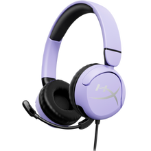 view HyperX Cloud Mini 3.5mm Overhead Wired Stereo Gaming Headset - Lavender
