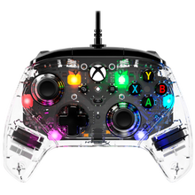 view HyperX Clutch Gladiate Xbox Wired Gaming RGB Controller - Clear