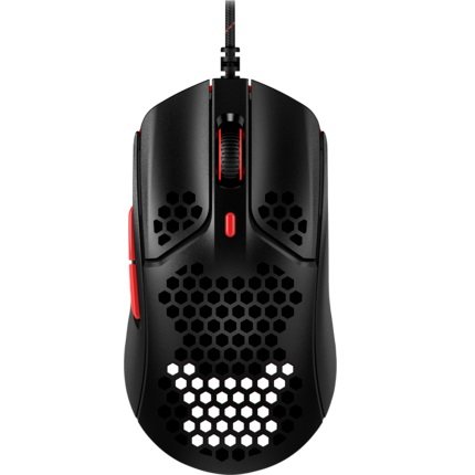 HyperX Pulsefire Haste USB Optical Wired Gaming Mouse - Black-Red