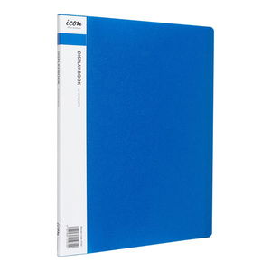 Icon A4 Display Book Blue - 10 Pocket