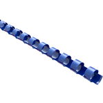 Okin 12mm Plastic Binding Coil Blue - 25 Pack