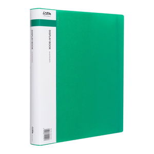 Icon A4 Display Book Green - 60 Pocket