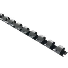 view Okin 8mm Plastic Binding Coil Black - 25 Pack