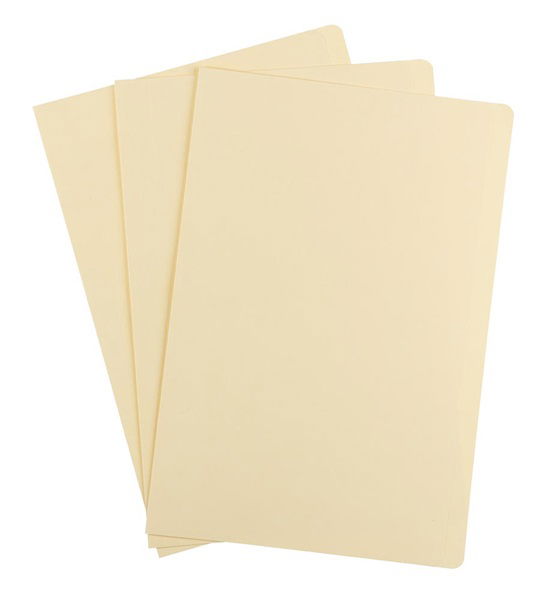 Icon A4 Buff Manilla File Folders - 50 Pack