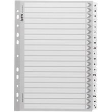 view Icon A4 Reinforced Cardboard A-Z Indices - Black and White