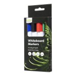 Icon Bullet Tip Whiteboard Markers Assorted - 4 Pack