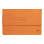 Icon Foolscap Card Document Wallet - Orange