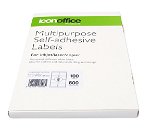 Icon 99.1 x 67.7mm Multipurpose Self-Adhesive White Labels - 800 Pack