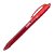 Icon Red Triangular Retractable Ballpoint Pen