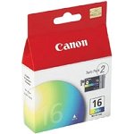 Canon BCI-16 Tri-Colour Ink Cartridge - Twin Pack