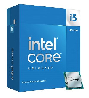 Intel Core i5-14600KF 14-Core 5.3GHz LGA1700 Processor- No Graphics, No Fan
