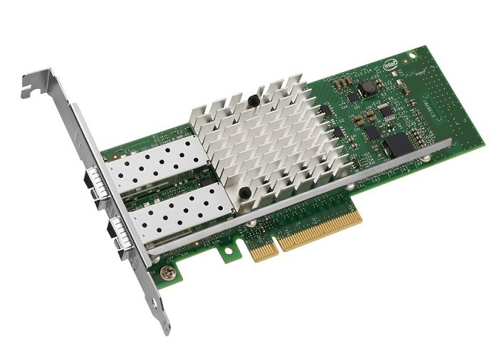 Intel X520-DA2 10Gigabit PCI Express x8 Low Profile & Full Height Converged Network Adapter