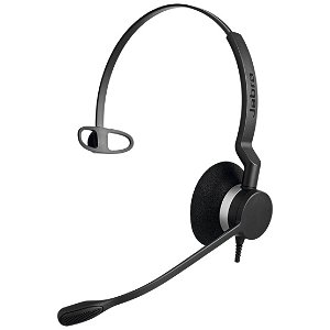 Jabra Biz 2300 MS USB-A Overhead Wired Mono Headset - Optimised for Microsoft Business Applications