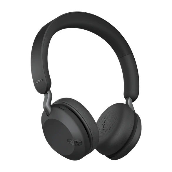 Jabra Elite 45h Bluetooth Overhead Wireless Stereo Headphones - Titanium Black