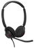 Jabra Engage 50 II USB-C On-Ear Wired Stereo Headset with Noise Cancellation - Black