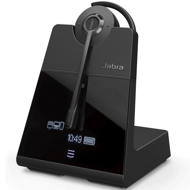Jabra Engage 65 SE Convertible DECT Over Ear Wireless Mono Headset with Noise Cancelling