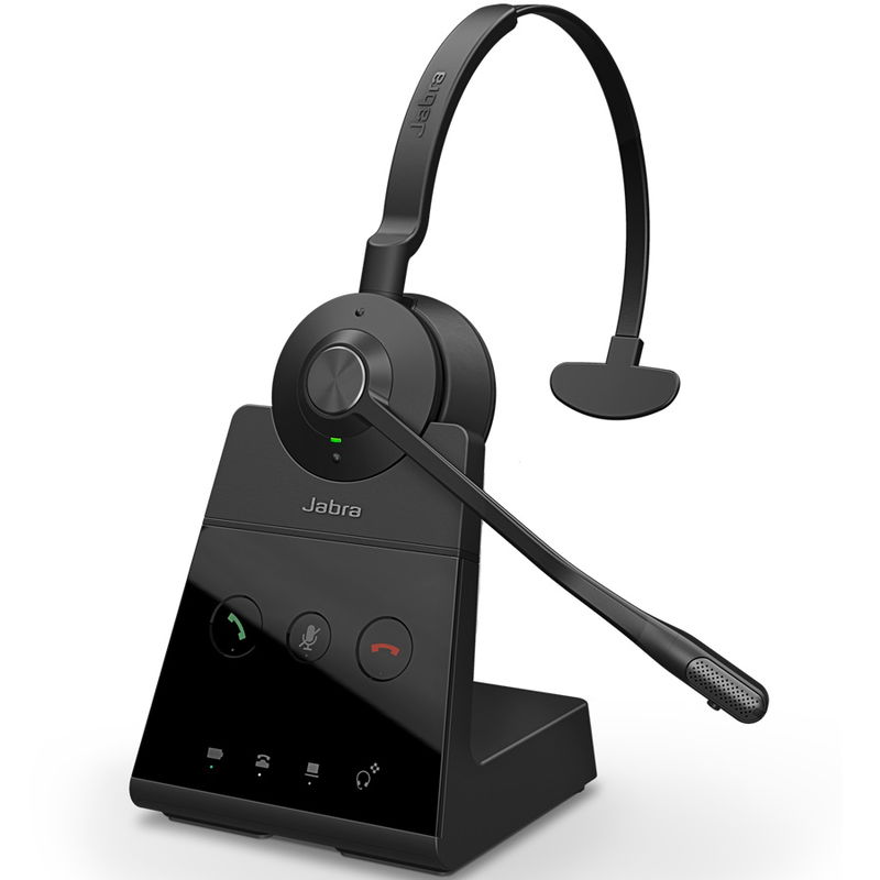 Jabra Engage 65 SE DECT On-Ear Wireless Mono Headset with Noise Cancelling