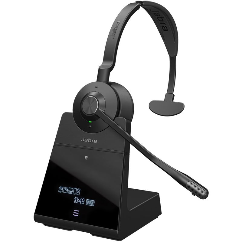Jabra Engage 75 SE Bluetooth DECT On-Ear Wireless Mono Headset with Noise Cancelling