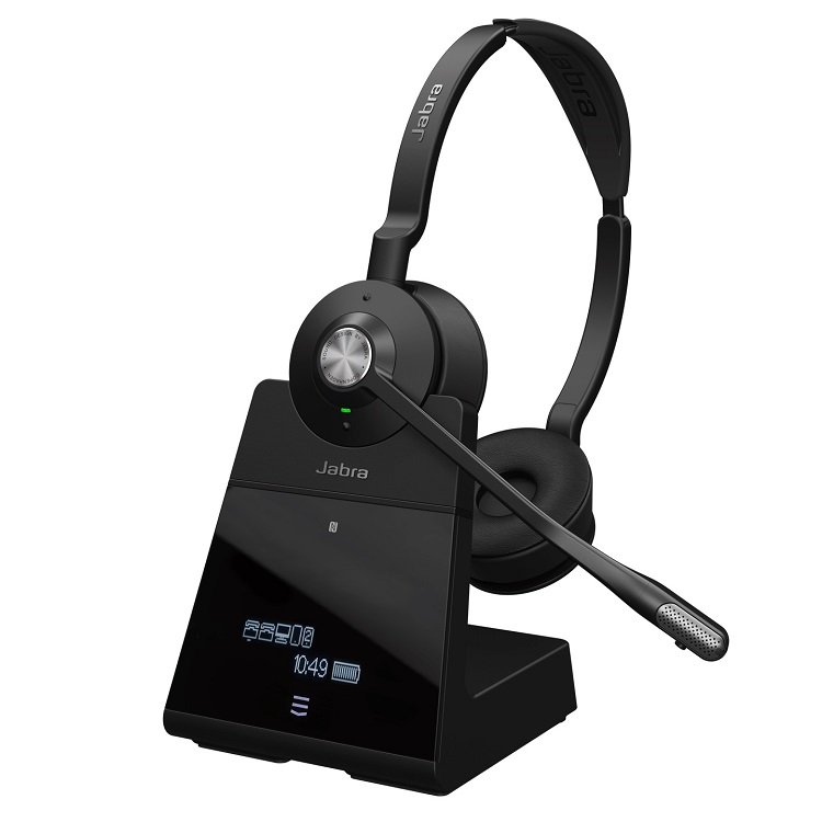 Jabra Engage 75 Wireless Stereo Headset with Stand