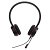 Jabra Evolve 20SE MS USB-A On-Ear Wired Stereo Headset with Leatherette Ear Cushions - Optimised for Microsoft Business Applications