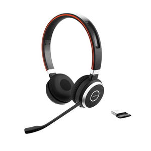 Jabra Evolve 65 SE Bluetooth Overhead Wireless Stereo Headset - Certified for MS Teams - SPECIAL PRICE OFFER