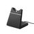 Jabra Evolve 65 SE Bluetooth Overhead Wireless Mono Headset with Charging Stand - Optimised for UC
