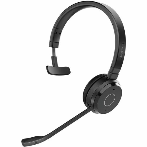 Jabra Evolve 65 TE USB-A Bluetooth Overhead Wireless Mono Headset - Certified for MS Teams