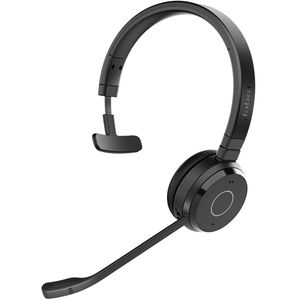 Jabra Evolve 65 TE USB-A Bluetooth Overhead Wireless Mono Headset - Optimised for UC