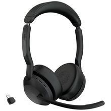 view Jabra Evolve2 55 USB-C Bluetooth Overhead Wireless Stereo Headset with Noise Cancelling - Certified for MS Teams