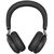 Jabra Evolve2 75 Bluetooth Overhead Wireless Stereo Headset with Noise Cancelling, USB-A Dongle and Charging Stand - Black, Optimised for UC