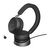 Jabra Evolve2 75 Bluetooth Overhead Wireless Stereo Headset with Noise Cancelling, USB-C Dongle and Charging Stand - Black, Certified for MS Teams