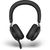 Jabra Evolve2 75 USB-C UC Over the Head Wireless Stereo Headset with Charging Stand - Black