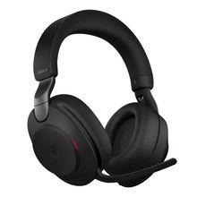 view Jabra Evolve2 85 MS USB-C 3.5mm Bluetooth Over the Head Wireless Stereo Headset - Black - Optimised for Microsoft Business Applications