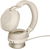 Jabra Evolve2 85 UC USB-A Bluetooth 3.5mm Over the Ear Stereo Headset with Noise Cancelling, USB-A Dongle, and Charging Stand - Beige, Optimised for UC