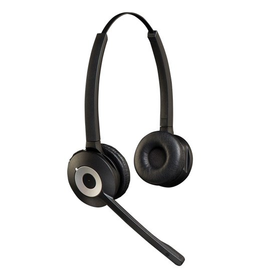 Jabra Pro 930 MS DECT Over the Head Wireless Stereo Headset for Soft Phones - Optimised for Microsoft Business Applications