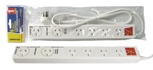 view Jackson 6 Outlet Protected Power Board with 2 Double Spaced Ports