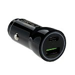 Jackson 5.4A Dual Port In-Car Phone Charger - Black