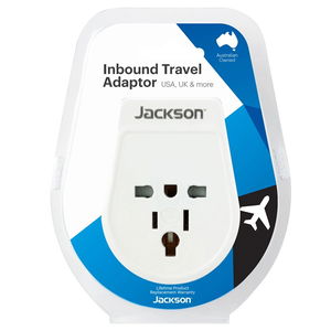 Jackson Inbound Slim Travel Adaptor - USA & UK