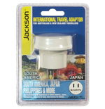 Jackson Outbound International Travel Adaptor for USA, Japan & South America - No Earth Pin