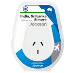 Jackson Outbound Slim Travel Adaptor - India, Sri Lanka