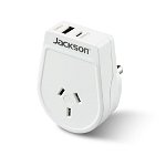 Jackson Outbound Slim USB-A & C Travel Adaptor - South Africa