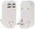 Jackson Outbound Travel Adaptor for Europe & Bali with 4x USB 3.1A Charging Ports