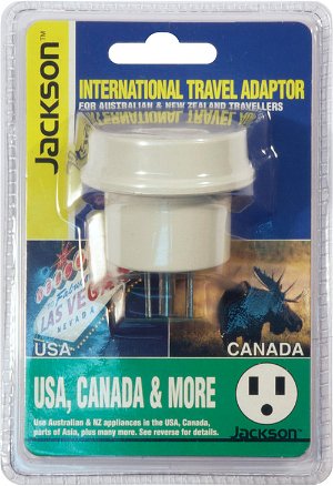 Jackson Outbound International Travel Adaptor for USA & Japan