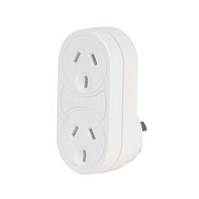 view Jackson 2 Outlet Surge Protected Double Adapter