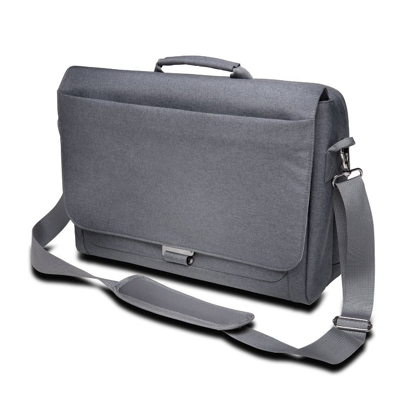 Kensington LM340 Laptop & Tablet Messenger Bag for 14.4 Inch Laptops - Cool Grey